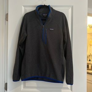 Patagonia Men's Better Sweater® 1/4-Zip Fleece Grey